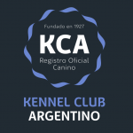 logo azul celeste y blanco del Kennel Club Argentino